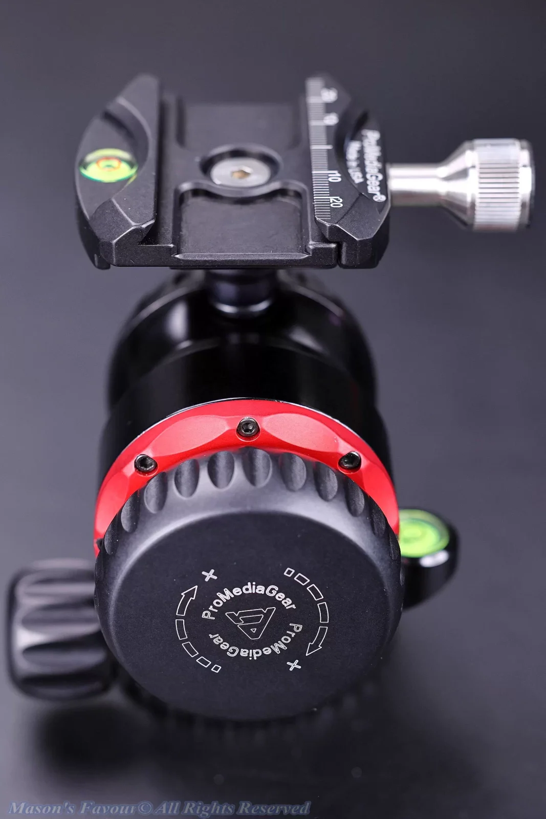 PromediaGear PMG BH-1 Ball Head - Ball Head Perspective 5