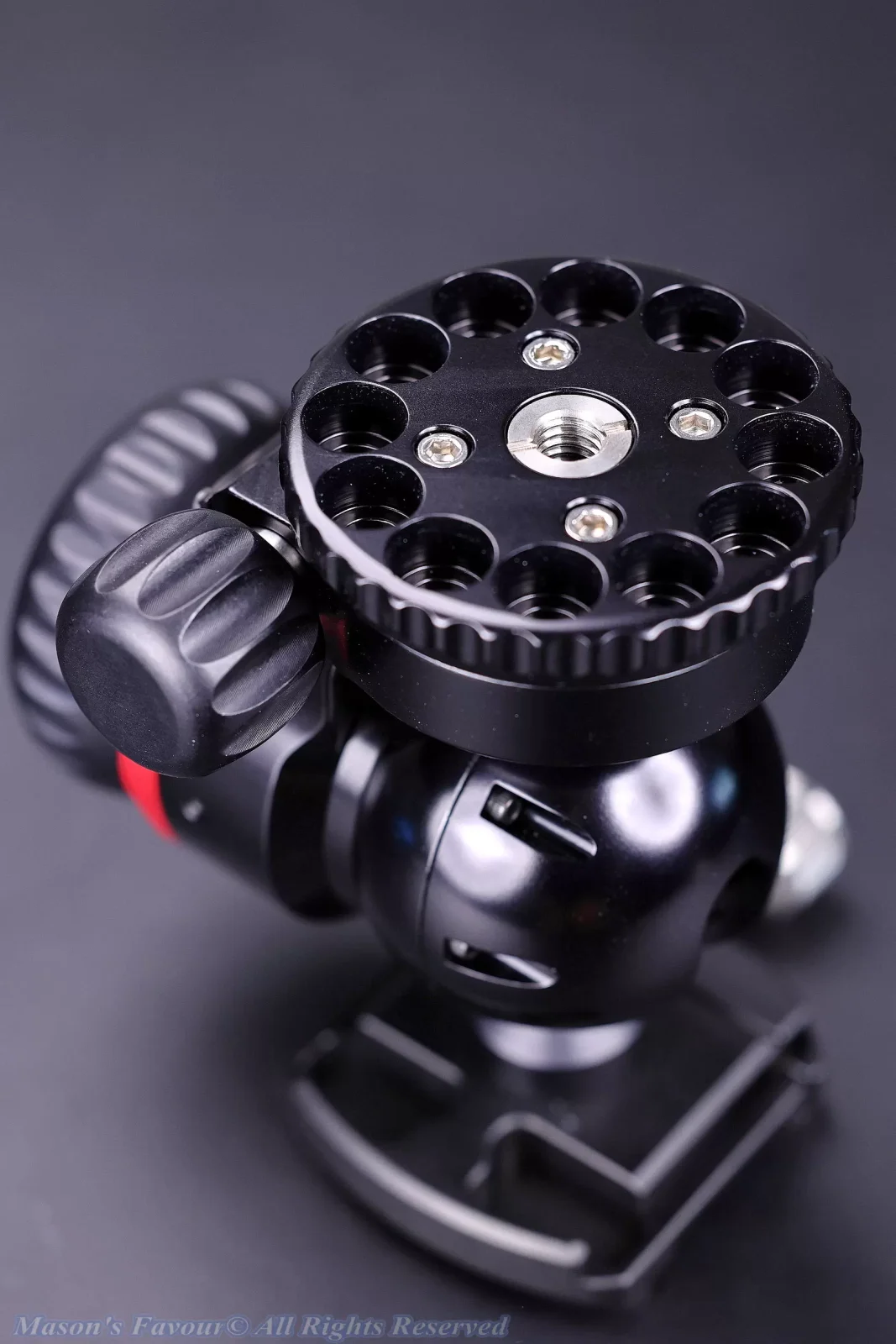 PromediaGear PMG BH-1 Ball Head - Ball Head, Bottom Perspective 2