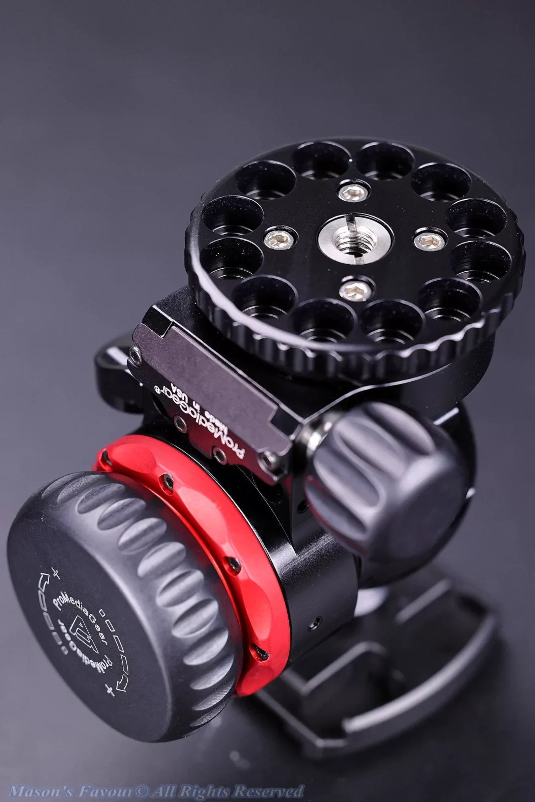 PromediaGear PMG BH-1 Ball Head - Ball Head, Bottom Perspective 3