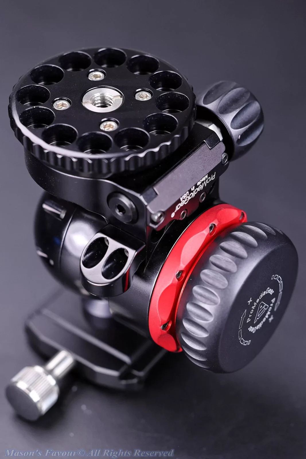 PromediaGear PMG BH-1 Ball Head - Ball Head, Bottom Perspective 4