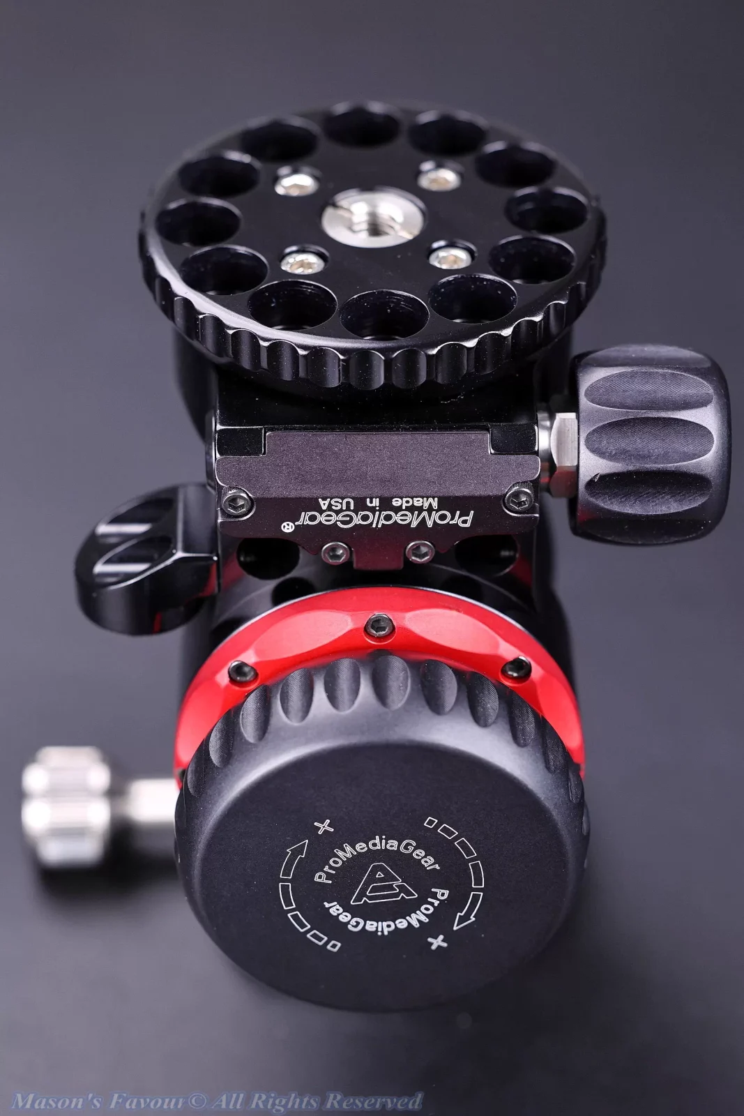 PromediaGear PMG BH-1 Ball Head - Ball Head, Bottom Perspective 5