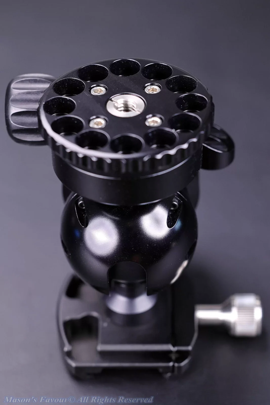 PromediaGear PMG BH-1 Ball Head - Ball Head, Bottom Perspective 7