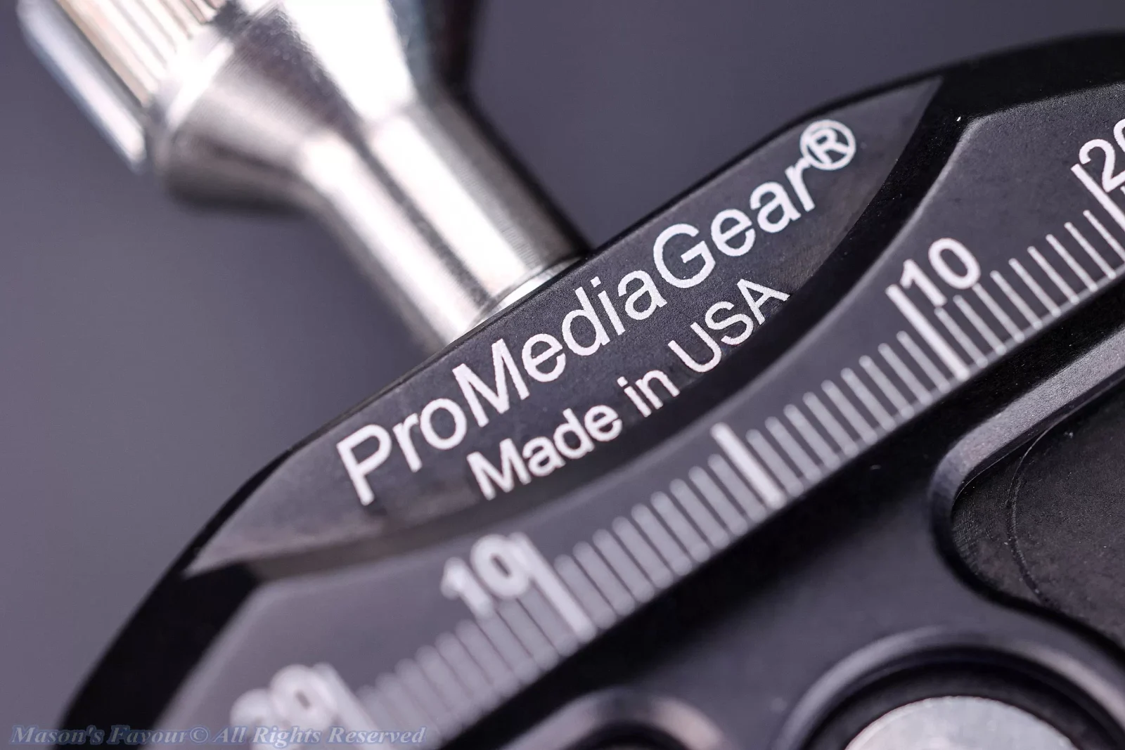 PromediaGear PMG BH-1 Ball Head - Arca Swiss Clamp C60, Enlarged View