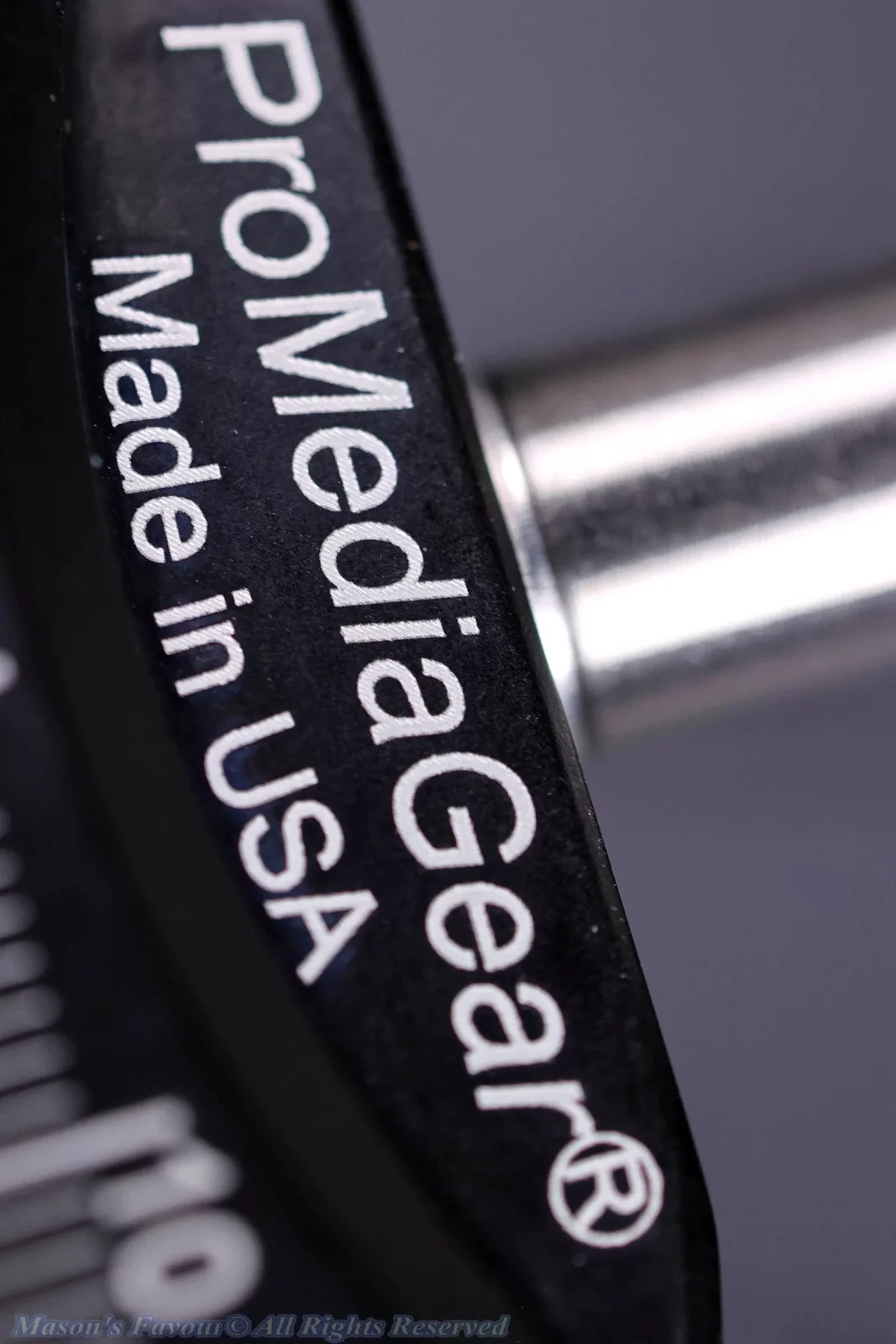 PromediaGear PMG BH-1 Ball Head - Logo on Arca Swiss Clamp C60