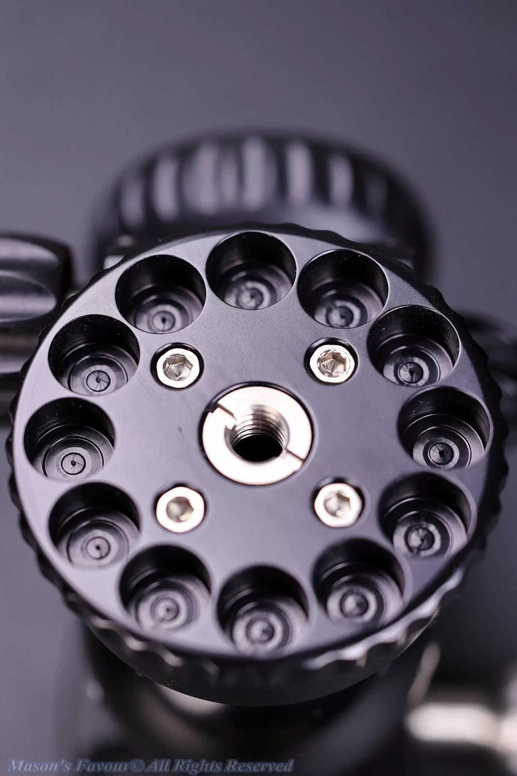 PromediaGear PMG BH-1 Ball Head - 3/8" Threaded Hole in a 5/8" to 3/8" Adapter Bushing on Bottom of the Ball Head