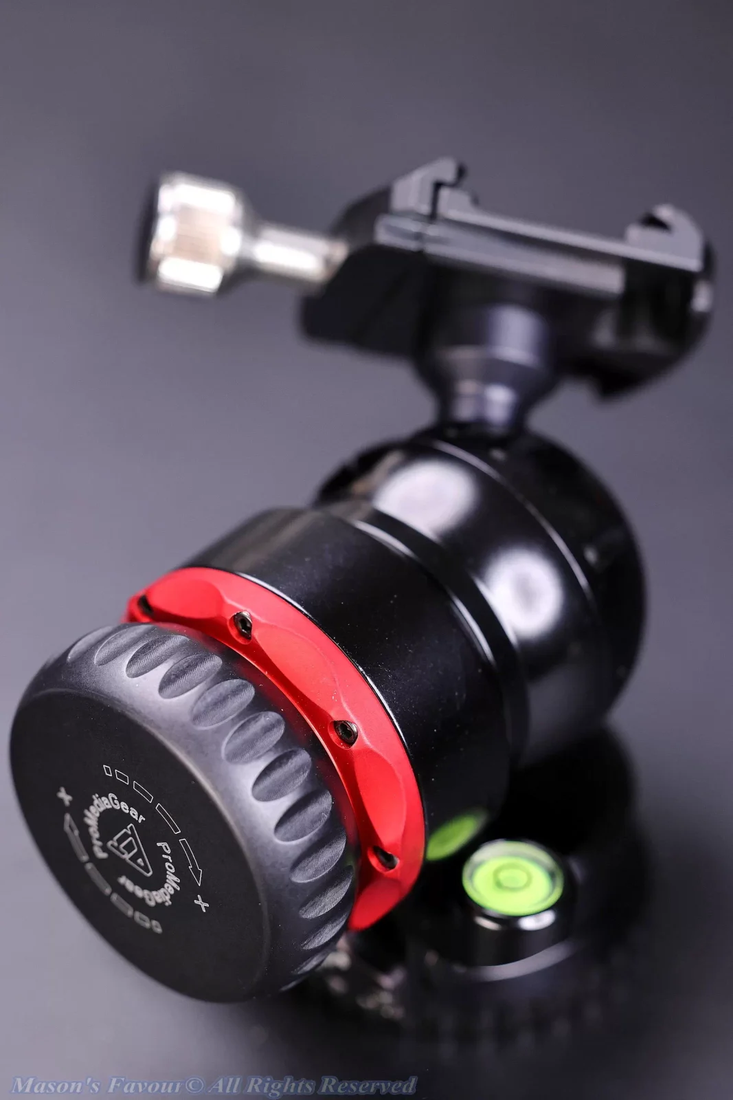 PromediaGear PMG BH-1 Ball Head - Operation of the Ball with the Clamp 3