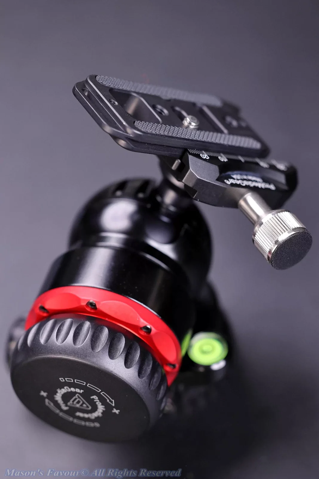PromediaGear PMG BH-1 Ball Head - Operation of the Ball Head, PX3 attached to C60 Clamp 2
