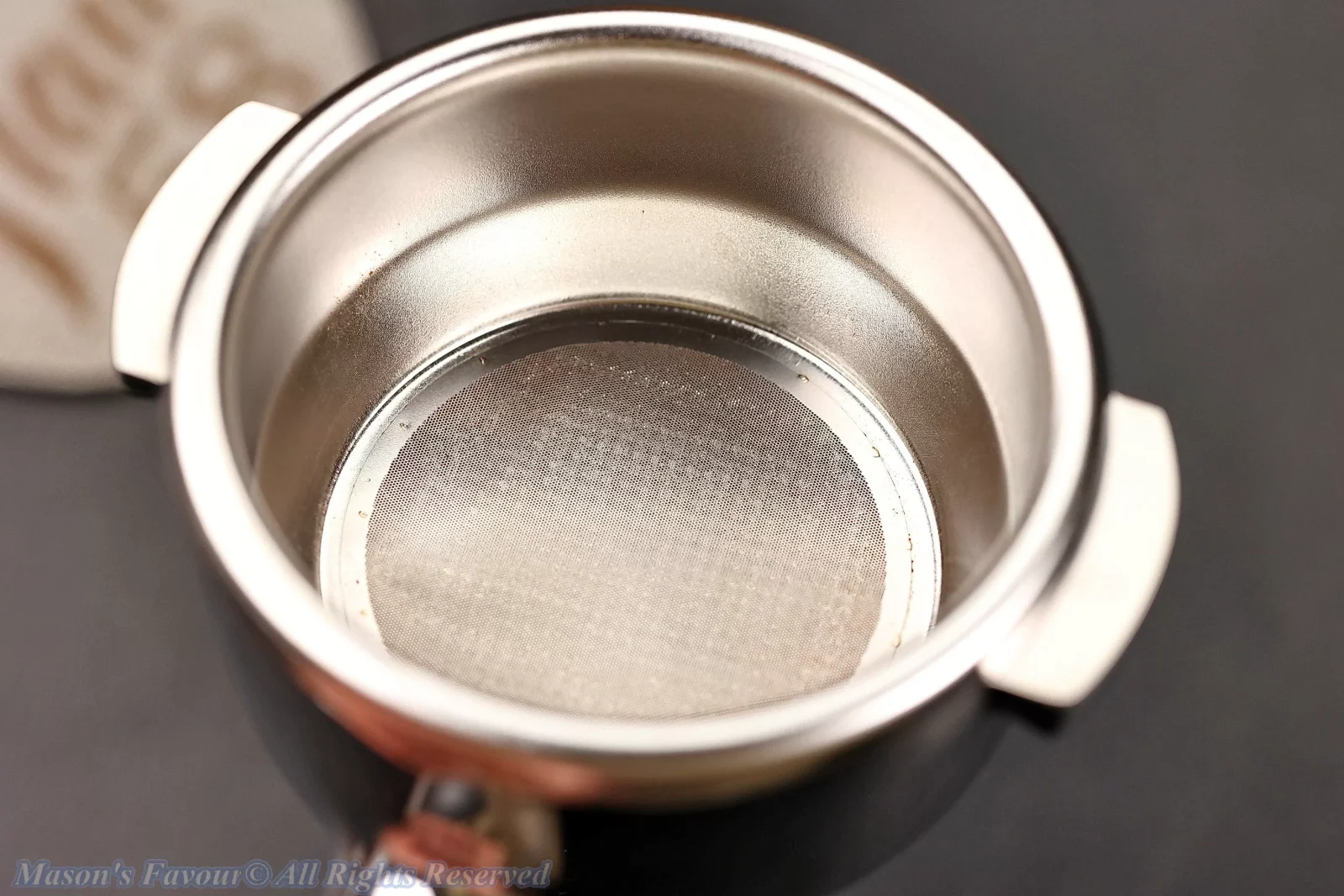 Espresso Coffee Maker Portafilter - Disassembly, Portafilter with Filter Basket