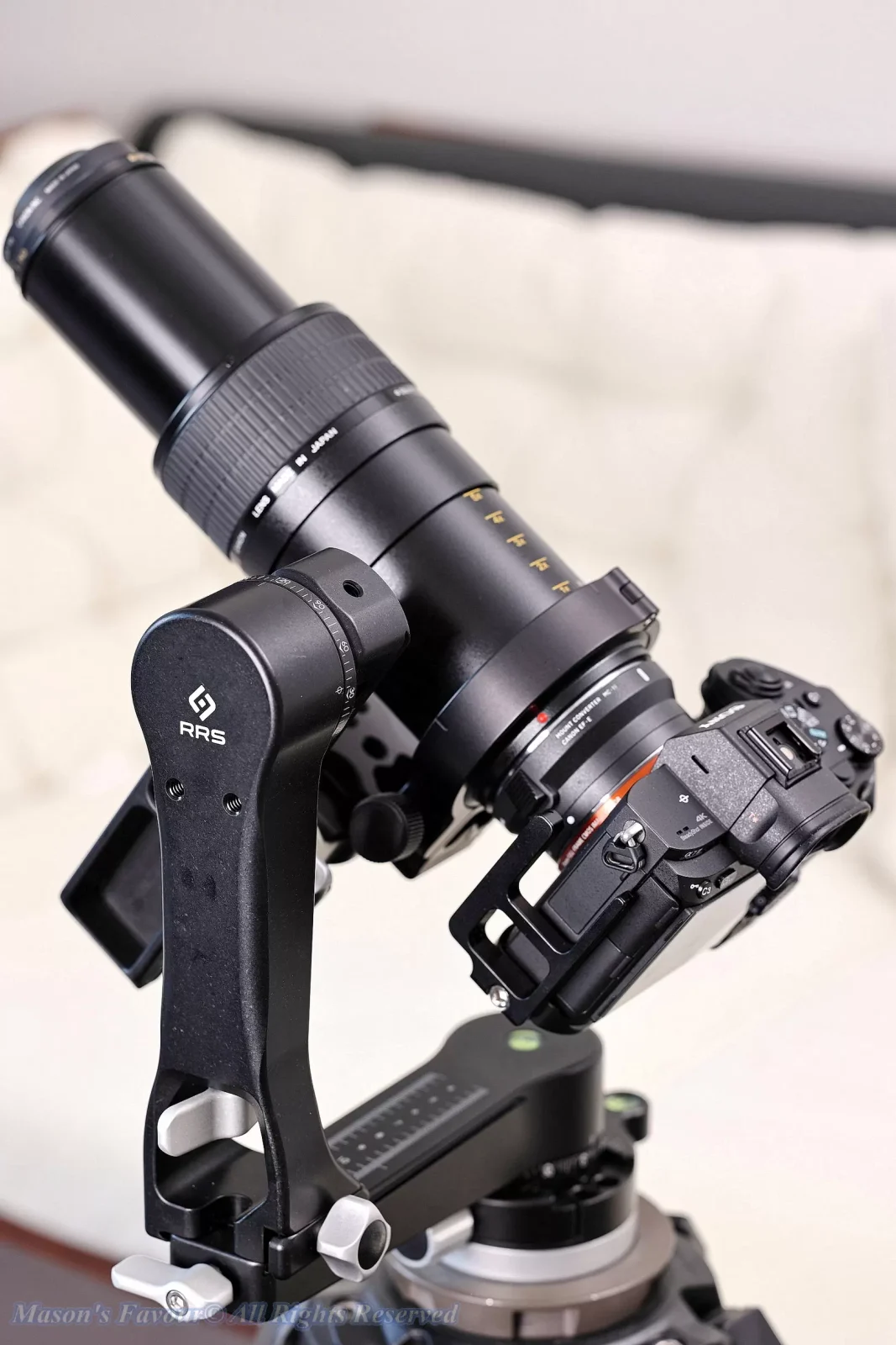 Really Right Stuff (RRS) PG-02MKII - Assembly, Camera-On, Tilt Up 3