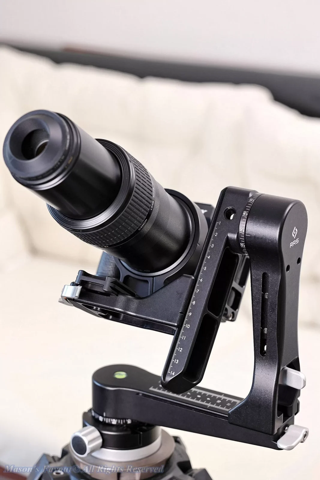Really Right Stuff (RRS) PG-02MKII - Assembly, Camera-On, Tilt Up 4