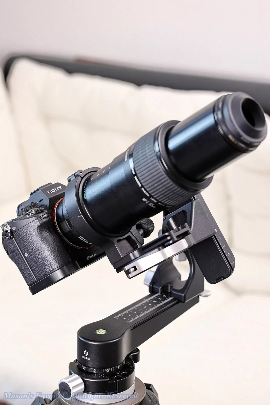 Really Right Stuff (RRS) PG-02MKII - Assembly, Camera-On, Tilt Up 5