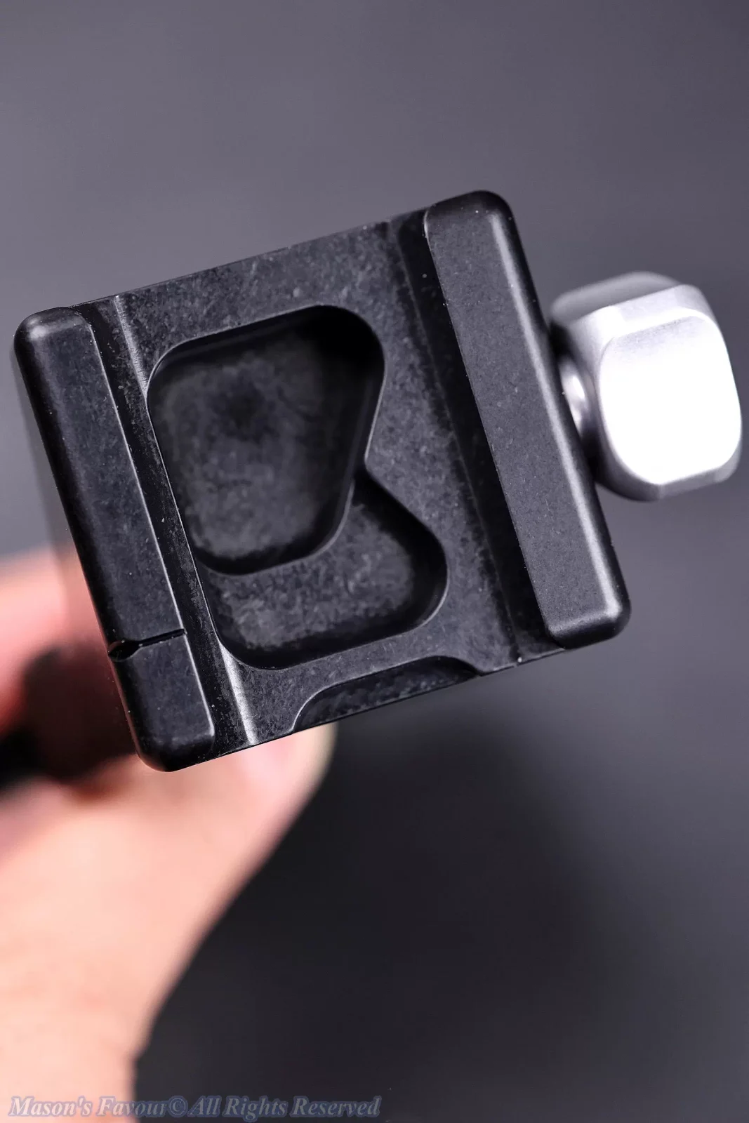 Really Right Stuff (RRS) PG-02MKII - Cradle CLamp Marco - Arca Swiss Jaw Clamp & Jaw Lock Knob