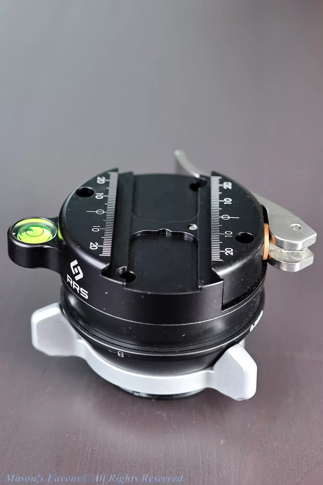 Really Right Stuff (RRS) TA-2U-LC Lever-Release Leveling Base - Perspective 6