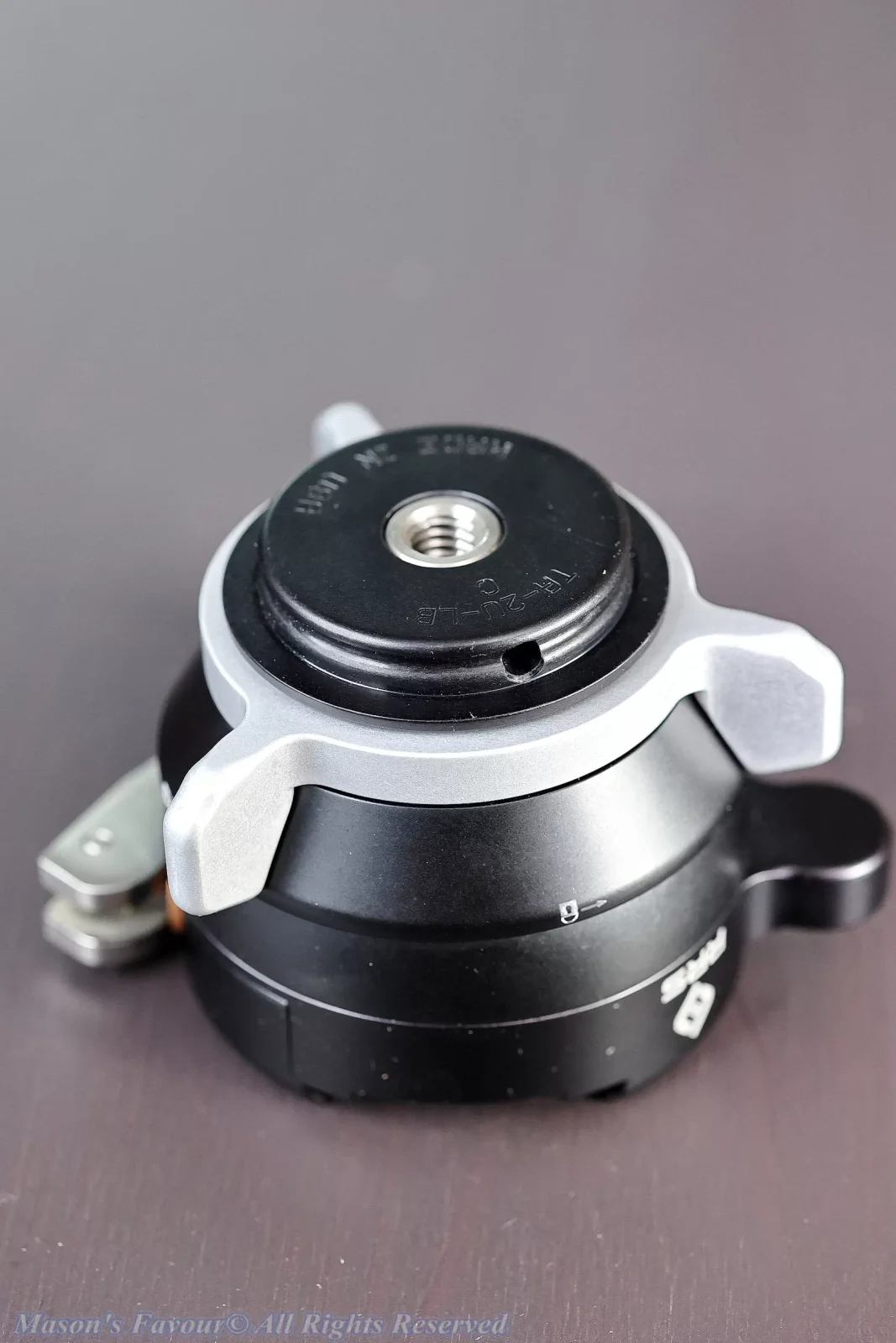 Really Right Stuff (RRS) TA-2U-LC Lever-Release Leveling Base - Bottom Perspective