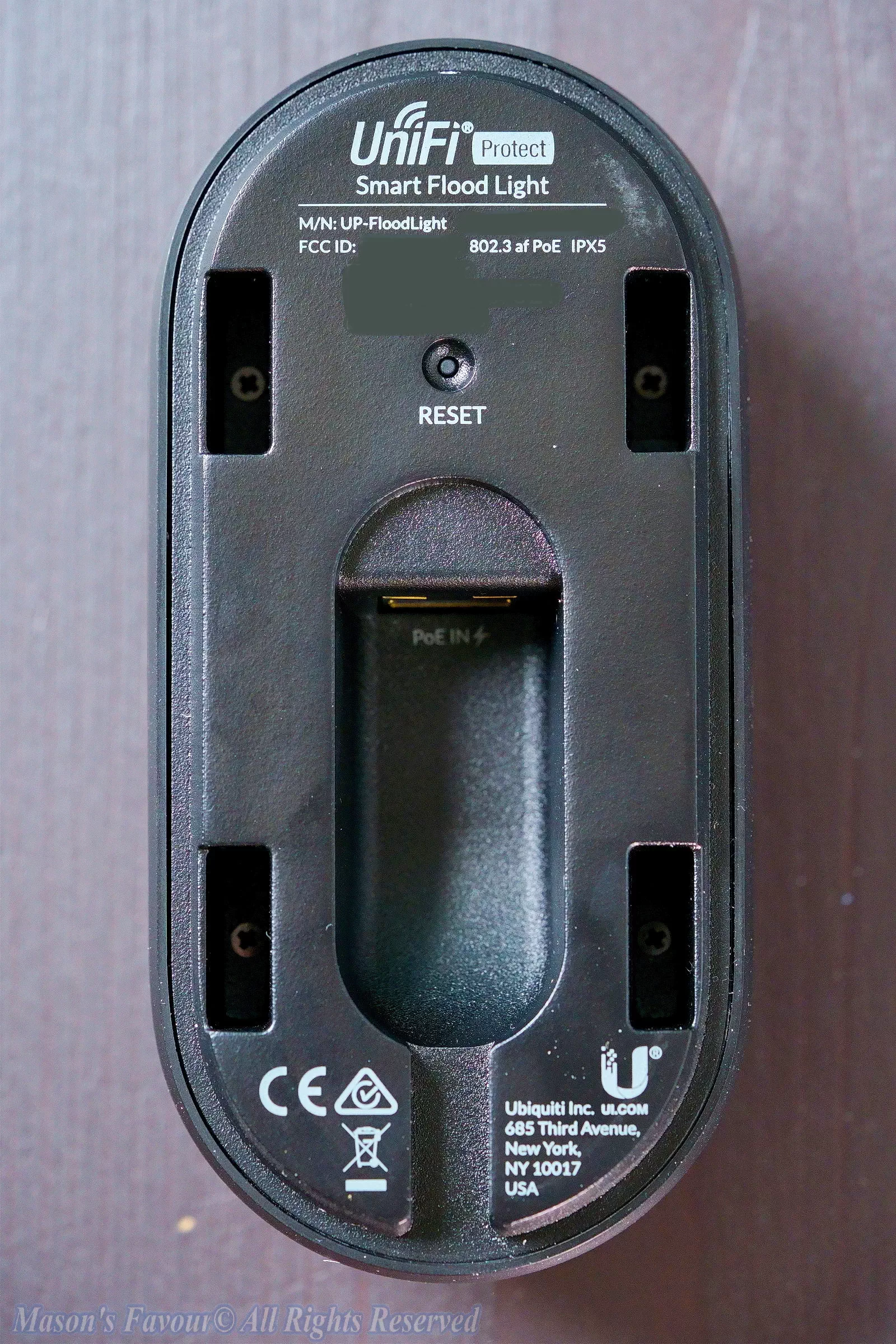 UniFi-Smart-Flood-Light - Rear