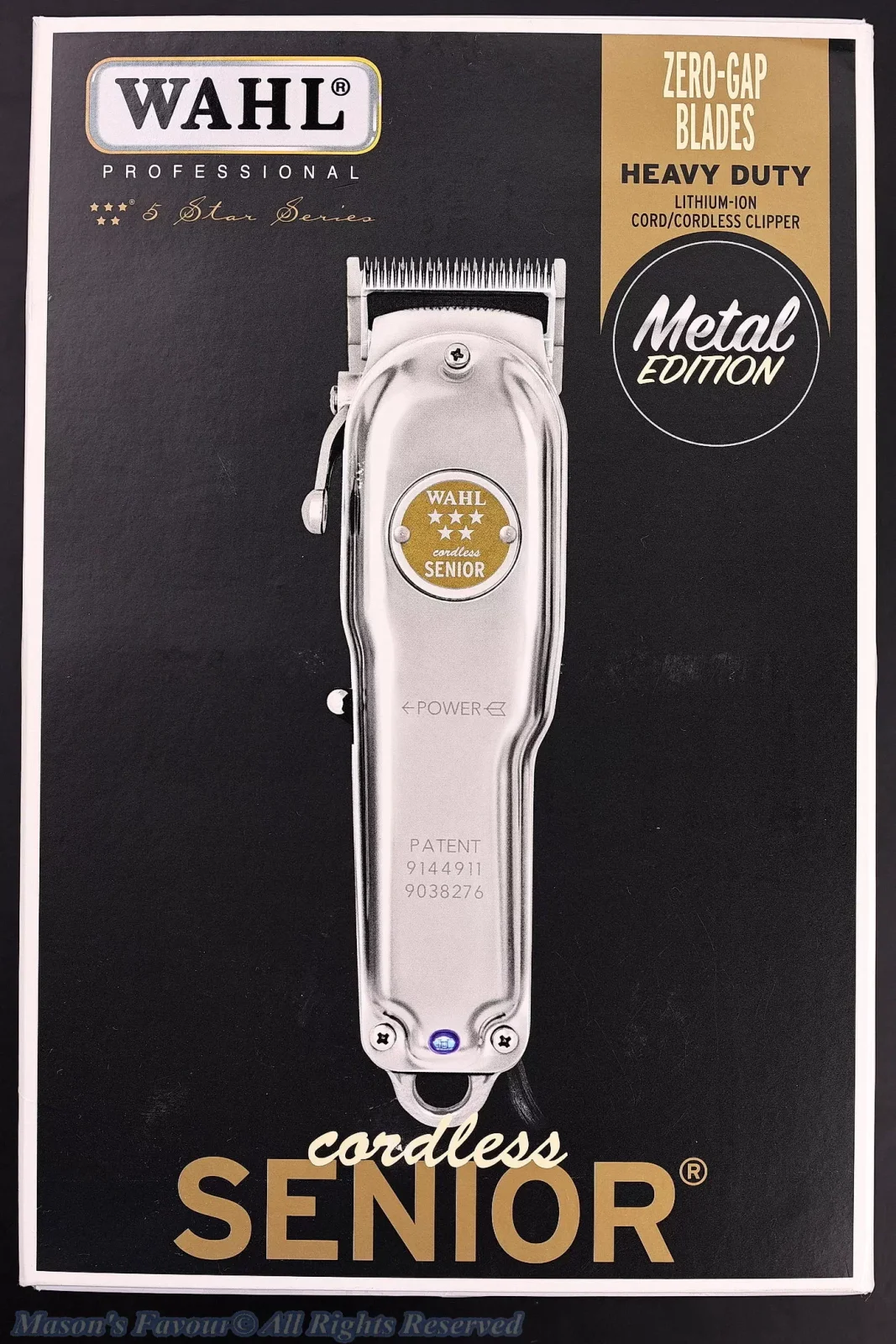 Wahl Pro Cordless Senior Metal Edition - Box, Front