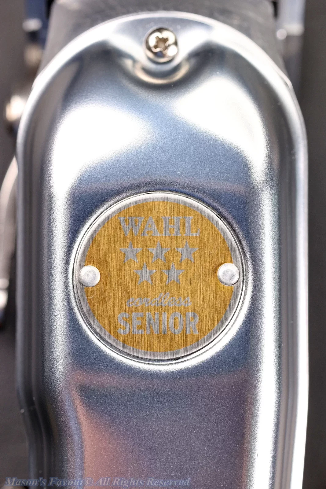 Wahl Pro Cordless Senior Metal Edition - Hair Clipper, Brand Logo on the Front