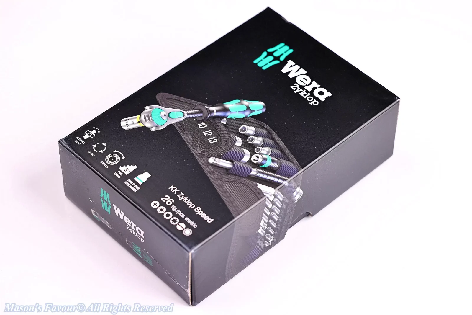 Wera KK-ZYKLOP-1/4" Ratchet Wrench Set - Box