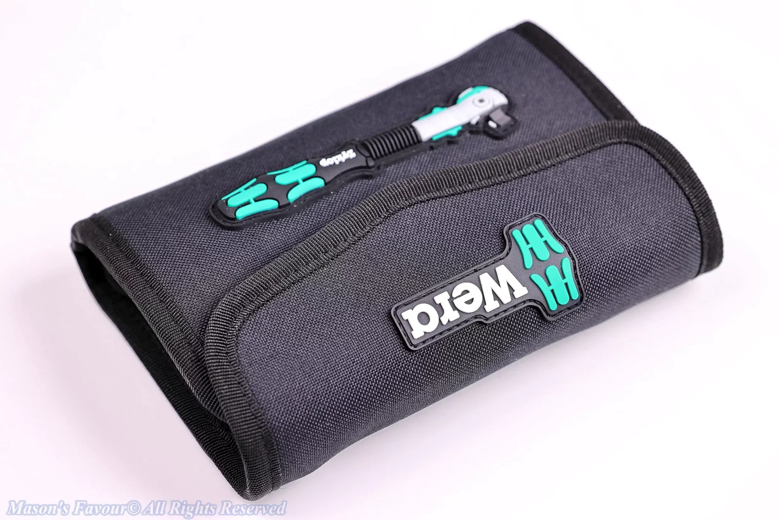 Wera KK-ZYKLOP-1/4" Ratchet Wrench Set - Tool Roll Bag 2