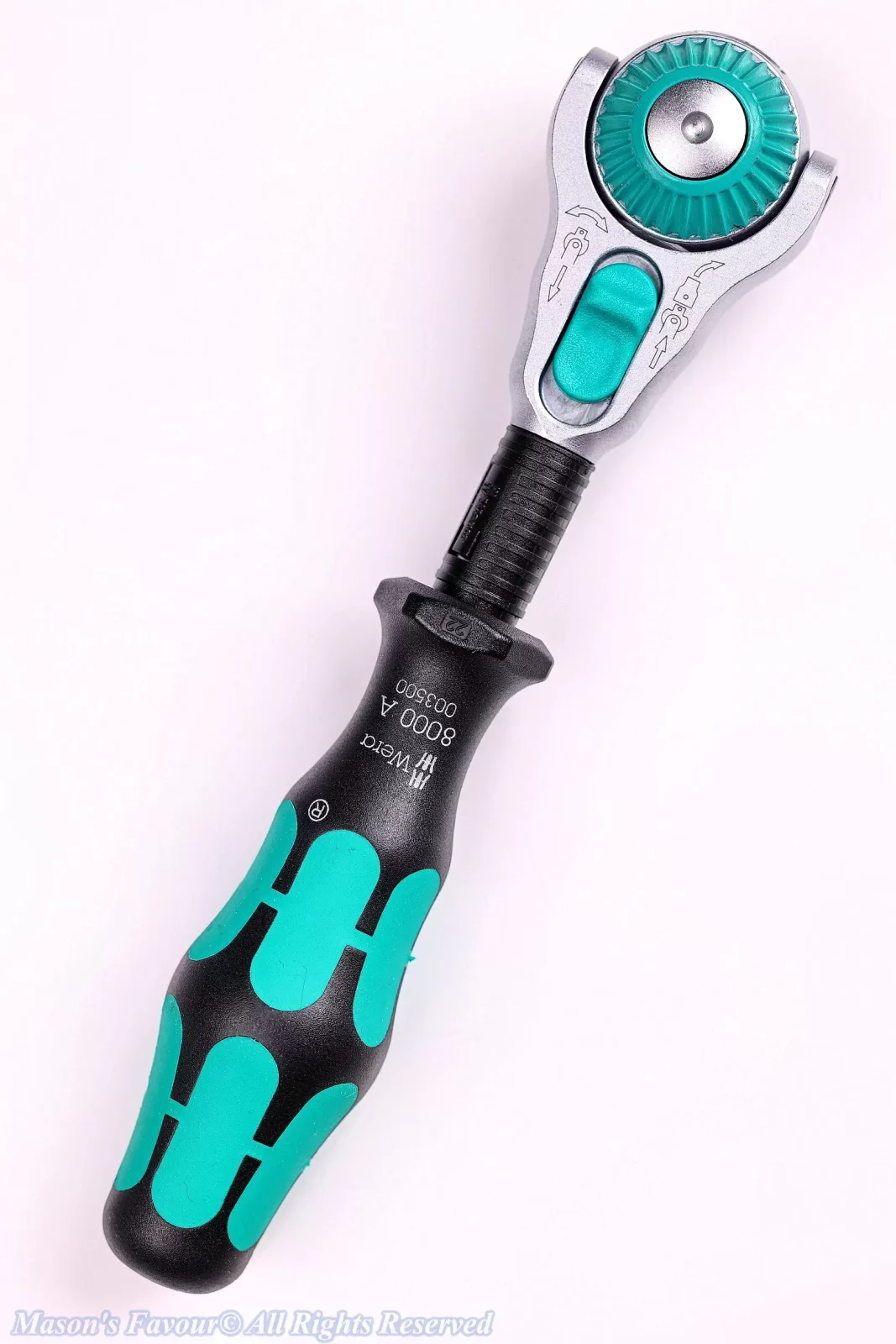 Wera KK-ZYKLOP-1/4" Ratchet Wrench Set - Ratchet Wrench, Perspective 2