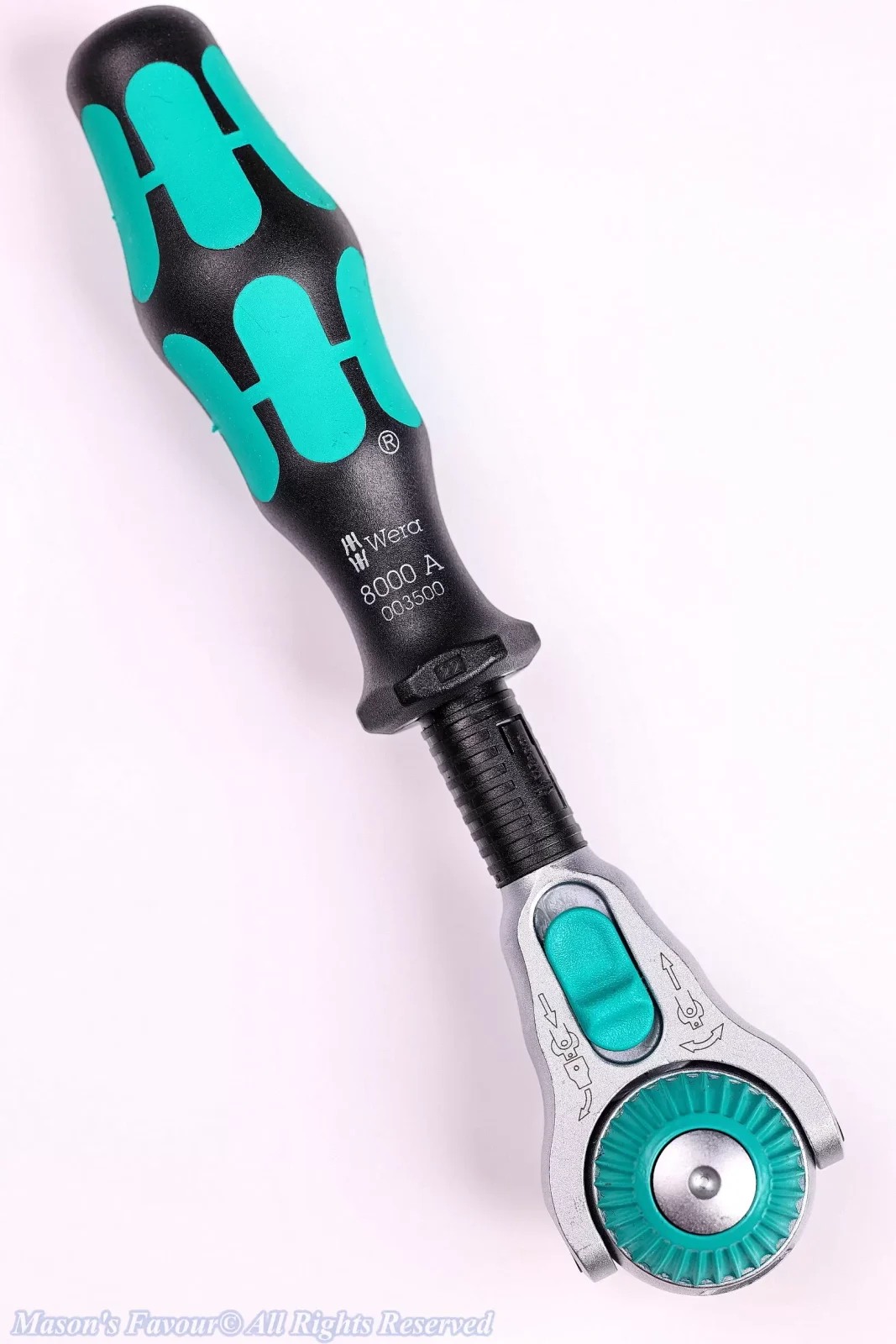 Wera KK-ZYKLOP-1/4" Ratchet Wrench Set - Ratchet Wrench, Perspective 3