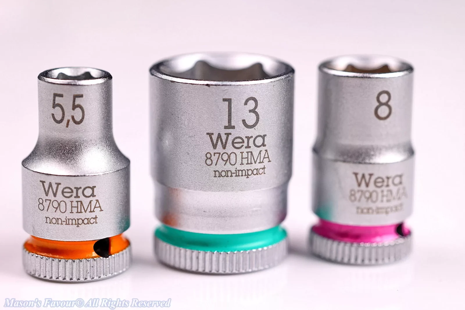Wera KK-ZYKLOP-1/4" Ratchet Wrench Set - Hex Nut Driver Bits