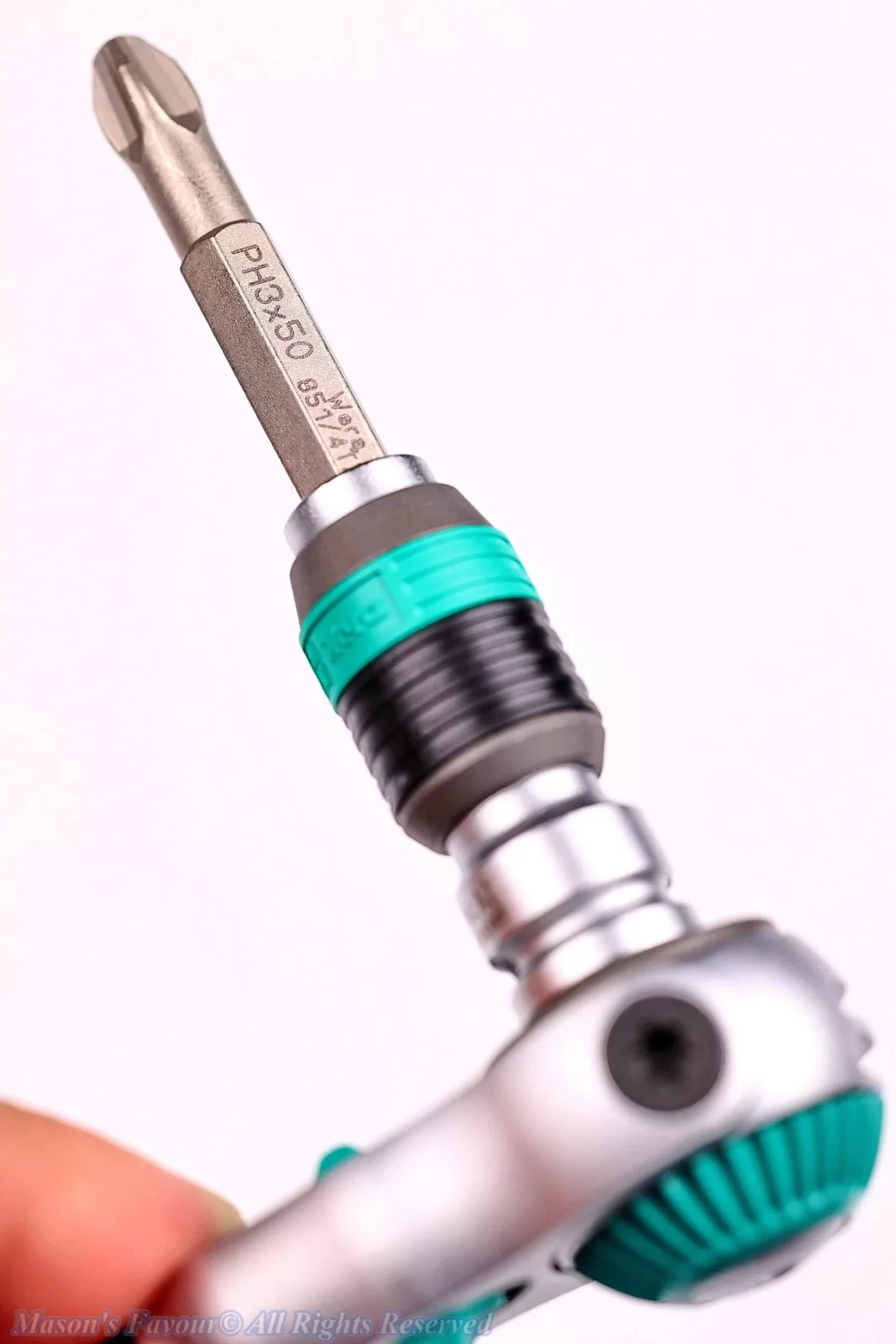 Wera KK-ZYKLOP-1/4" Ratchet Wrench Set - Hands-On 2