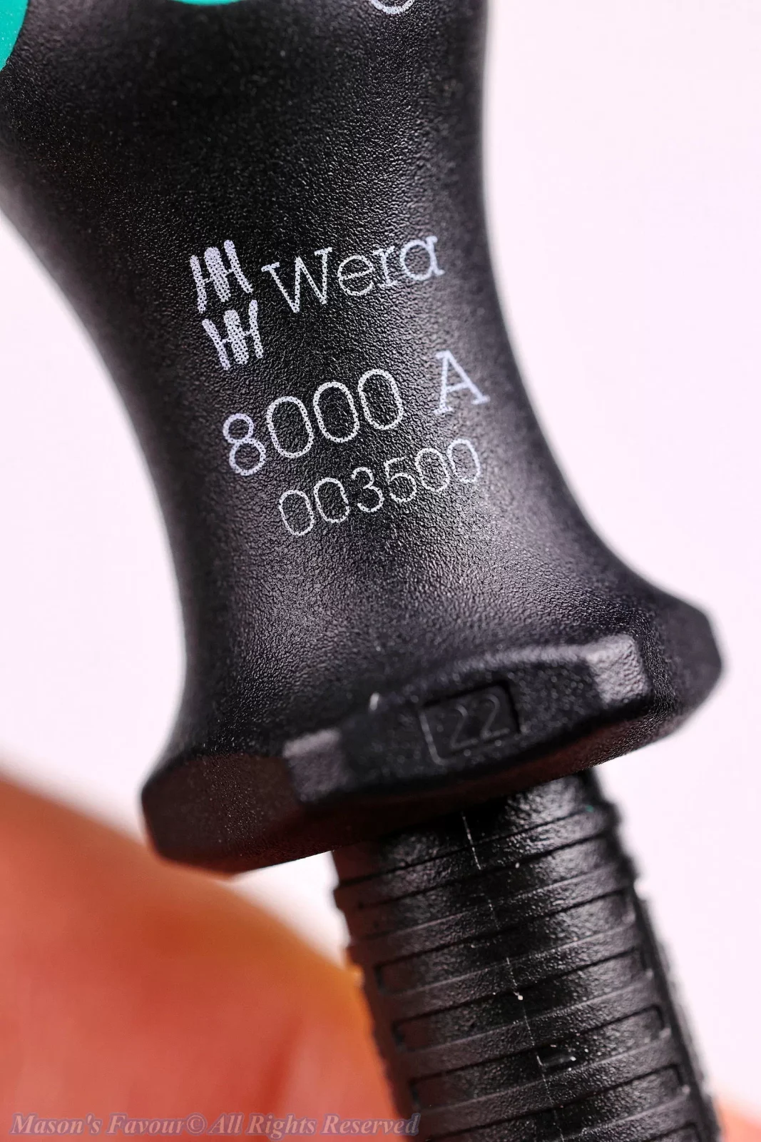 Wera KK-ZYKLOP-1/4" Ratchet Wrench Set - Hands-On 5