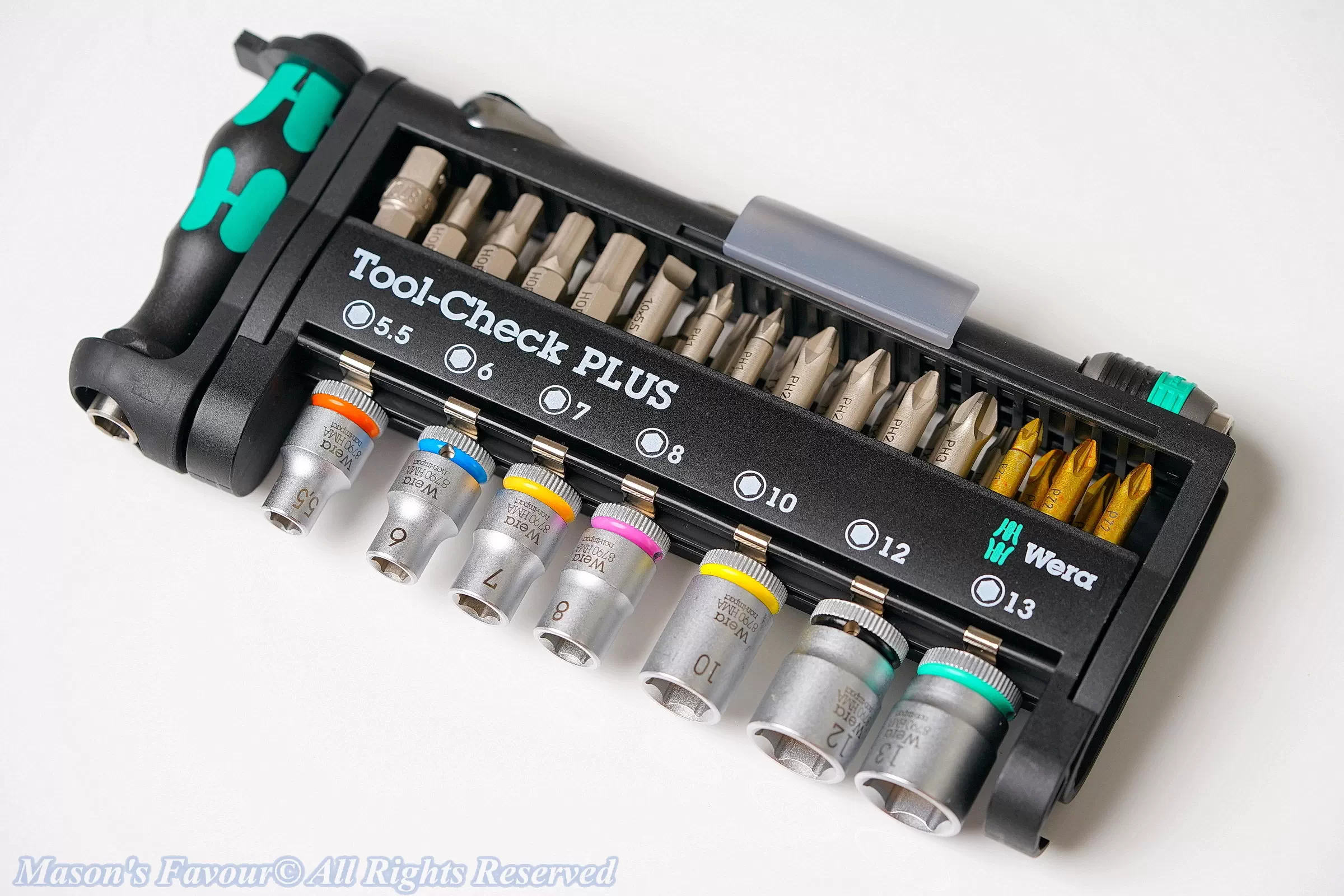Wera Tool-Check Plus 手工具組,開箱!- 超便利可靠,棘輪扳手 Wera Tool-Check Plus 手工具組,開箱!- 超便利可靠,棘輪扳手