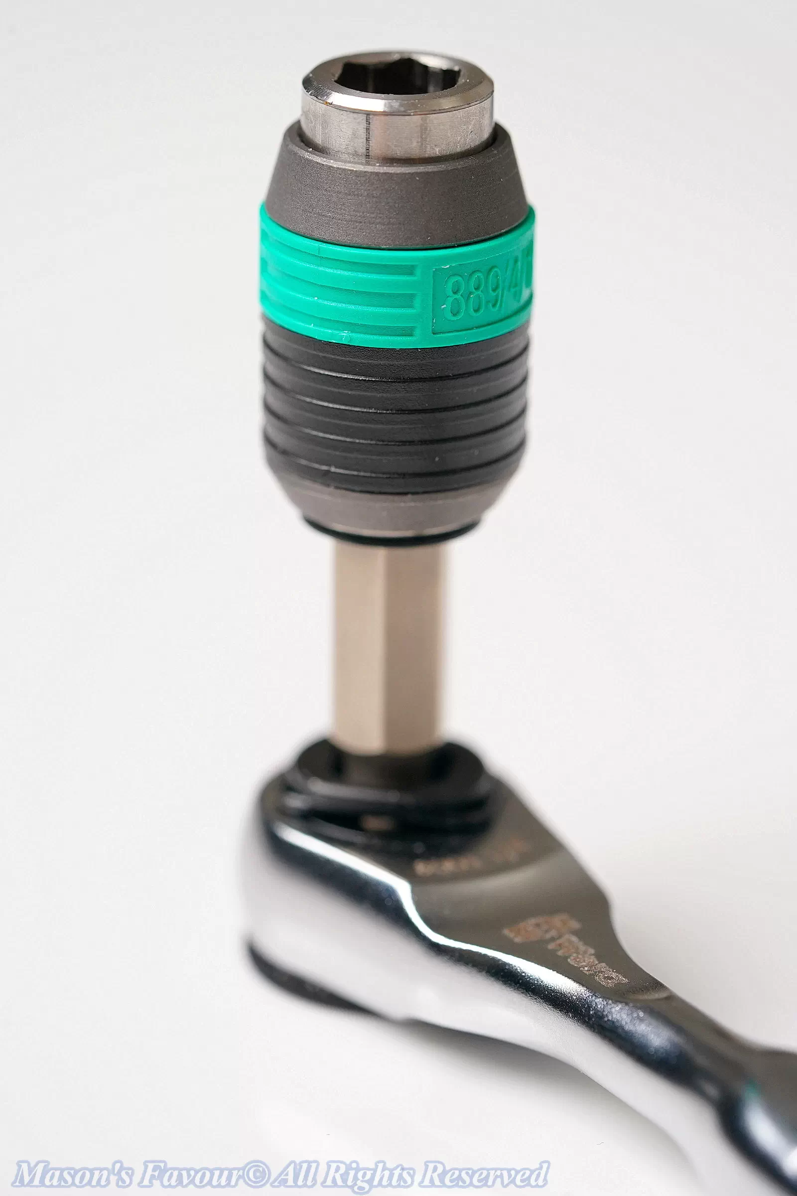 Wera Tool-Check Plus 39 Pieces - Rapidaptor Bit Holder on Ratchet