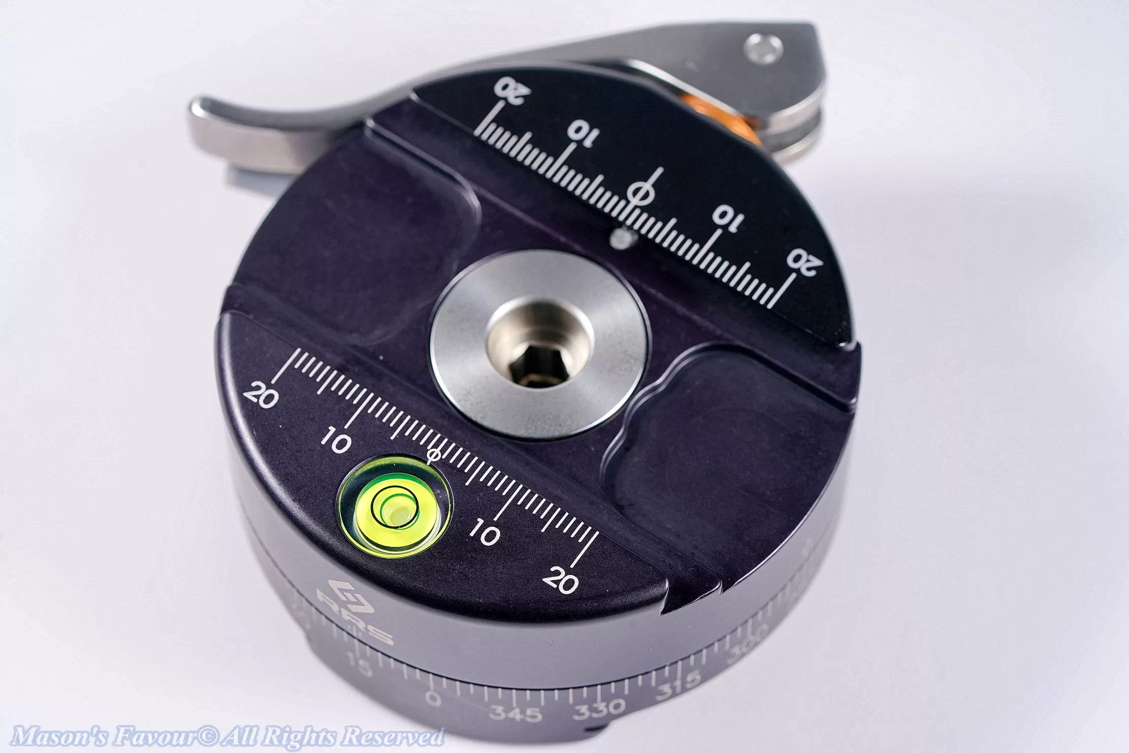 RRS PC-LR Panoramic Lever Clamp - Top Perspective 3