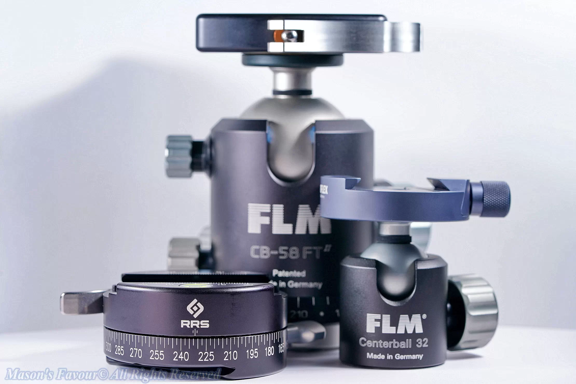 RRS PC-LR Panoramic Lever Clamp - Size Comparison
